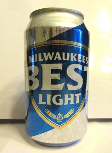 Milwaukee's BEST Light - silver - T/O - Click Image to Close